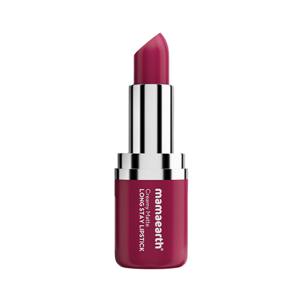 Mamaearth Creamy Matte Long Stay Lipstick - Cranberry Crush Mamaearth Creamy Matte Long Stay Lipstick - Cranberry Crush