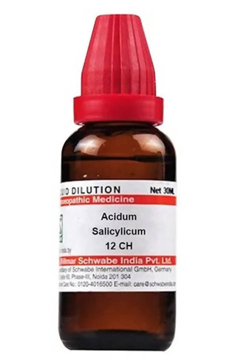 Dr. Willmar Schwabe India Acidum Salicylicum Dilution Dr. Willmar Schwabe India Acidum Salicylicum Dilution