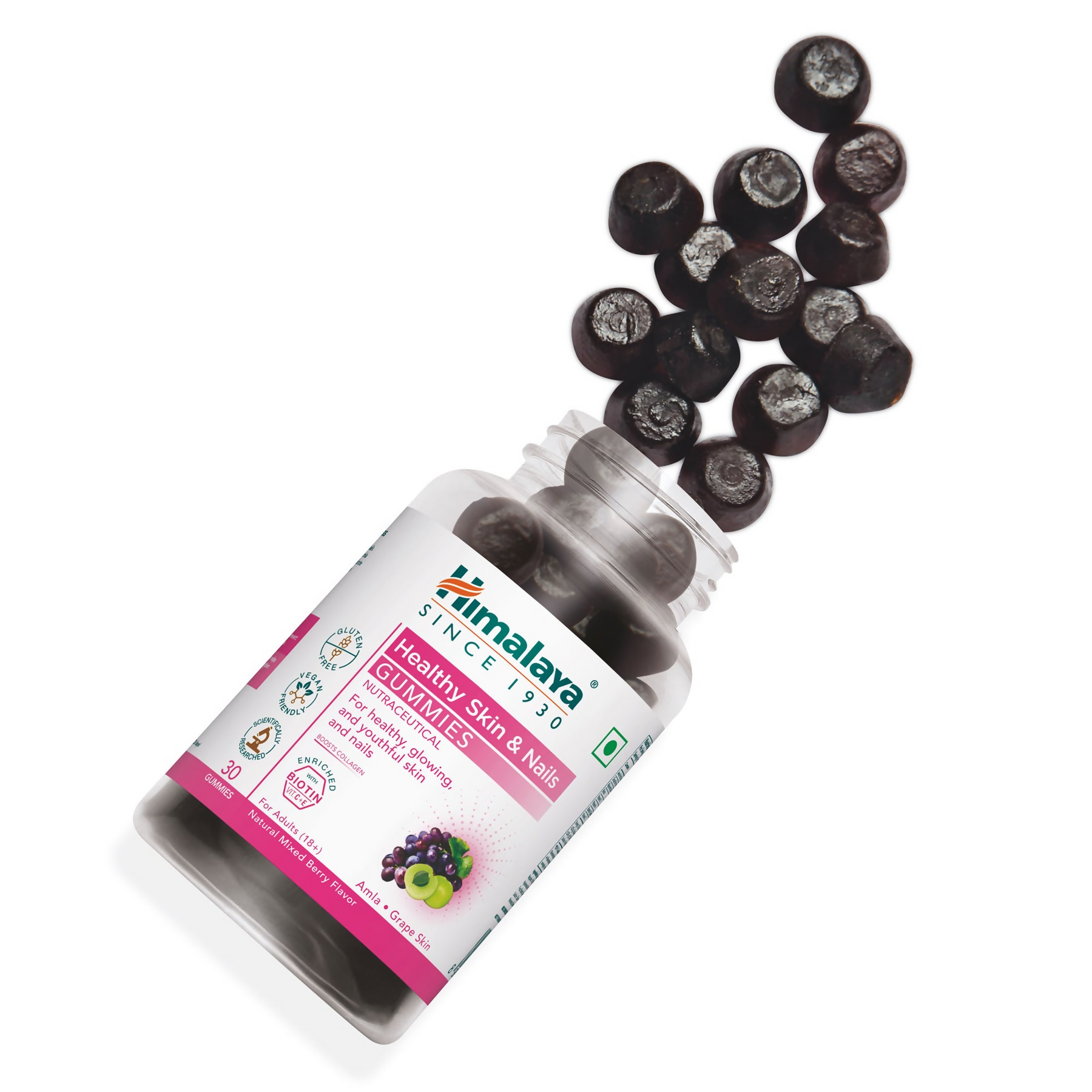 Himalaya Herbals Healthy Skin & Nail Gummies Himalaya Herbals Healthy Skin & Nail Gummies