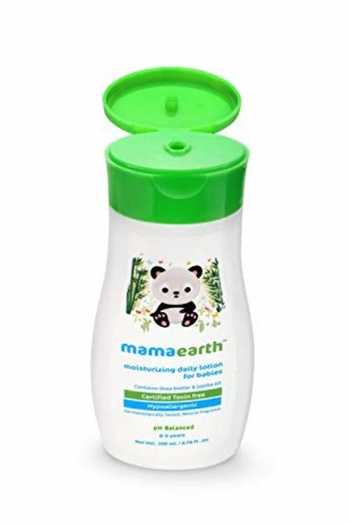 Mamaearth Daily Moisturizing Lotion & Mamaearth Deeply Nourishing Baby Wash For Babies Mamaearth Daily Moisturizing Lotion & Mamaearth Deeply Nourishing Baby Wash For Babies