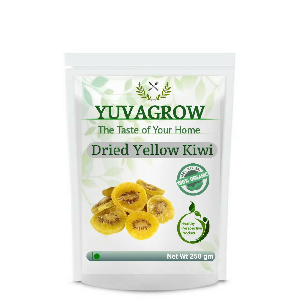 Yuvagrow Dried Yellow kiwi Slices - Safuron