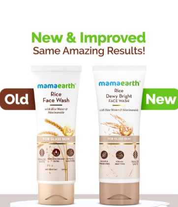 Mamaearth Rice Face Wash With Rice Water & Niacinamide Mamaearth Rice Face Wash With Rice Water & Niacinamide