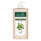 Biotique Bio Henna Leaf Fresh Texture Shampoo and Conditioner - Safuron