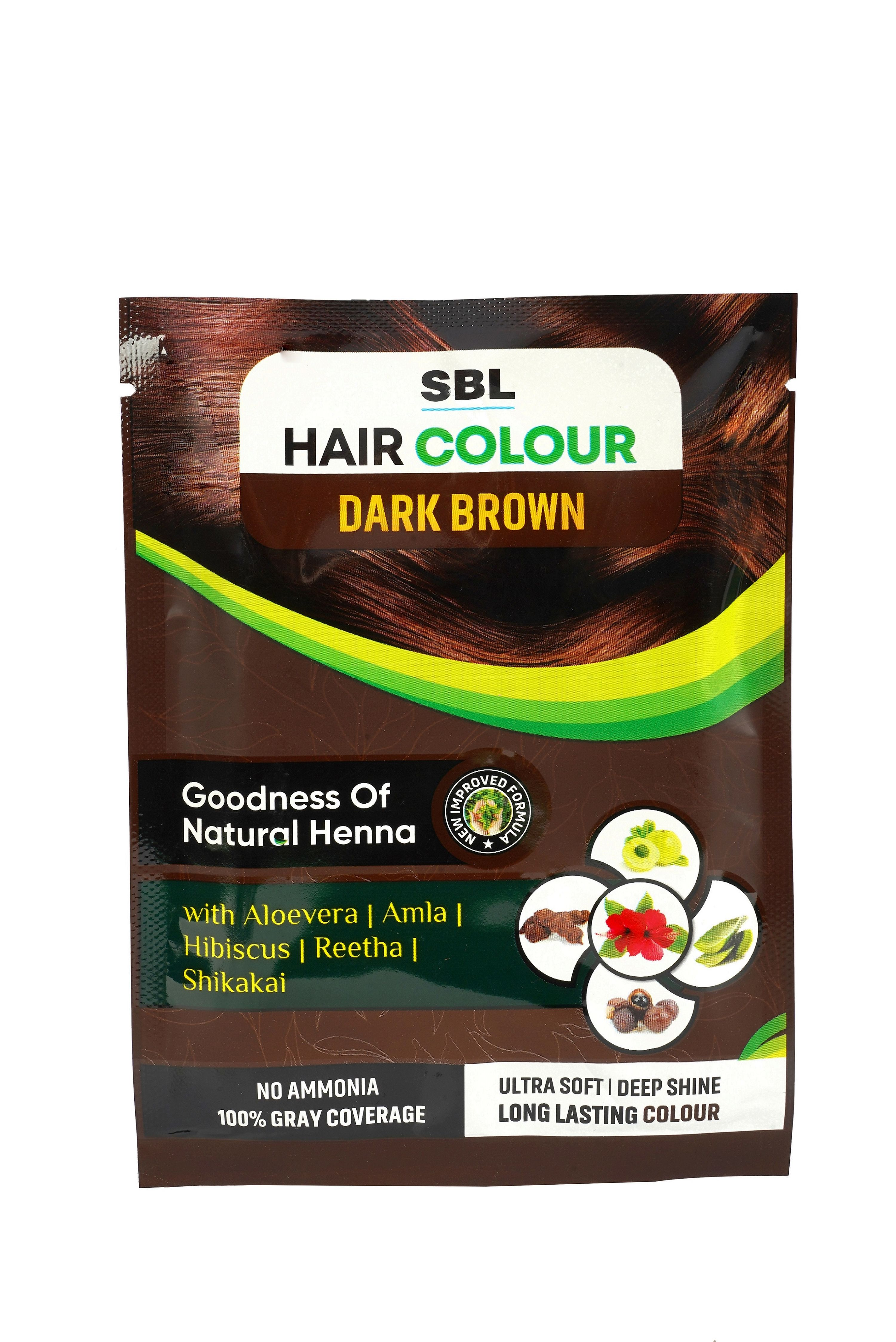 SBL Hair Colour Dark Brown - Safuron