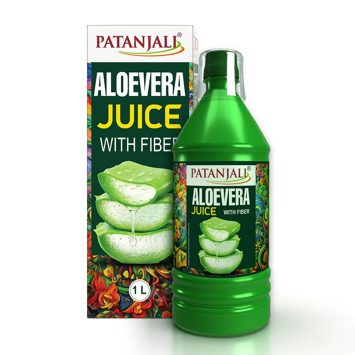 Patanjali Aloevera Juice with Fiber - safuroncart
