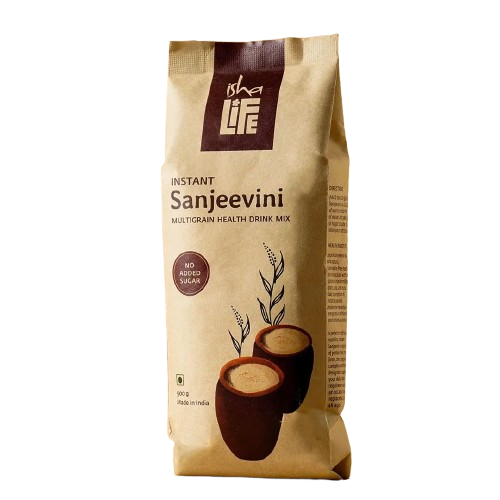 Isha Life Instant Sanjeevini Multigrain Health Drink - Safuron Naturals
