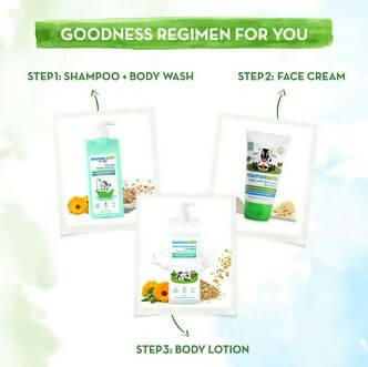 Mamaearth Milky Soft Head to Toe Wash With Oats, Milk & Calendula For Babies Mamaearth Milky Soft Head to Toe Wash With Oats, Milk & Calendula For Babies