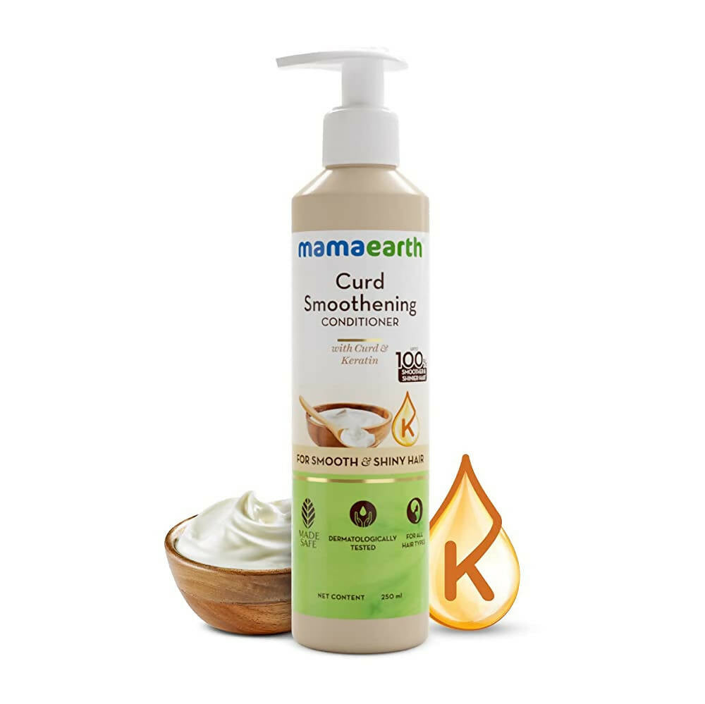 Mamaearth Curd Smoothening Conditioner for Smooth & Shiny Hair Mamaearth Curd Smoothening Conditioner for Smooth & Shiny Hair