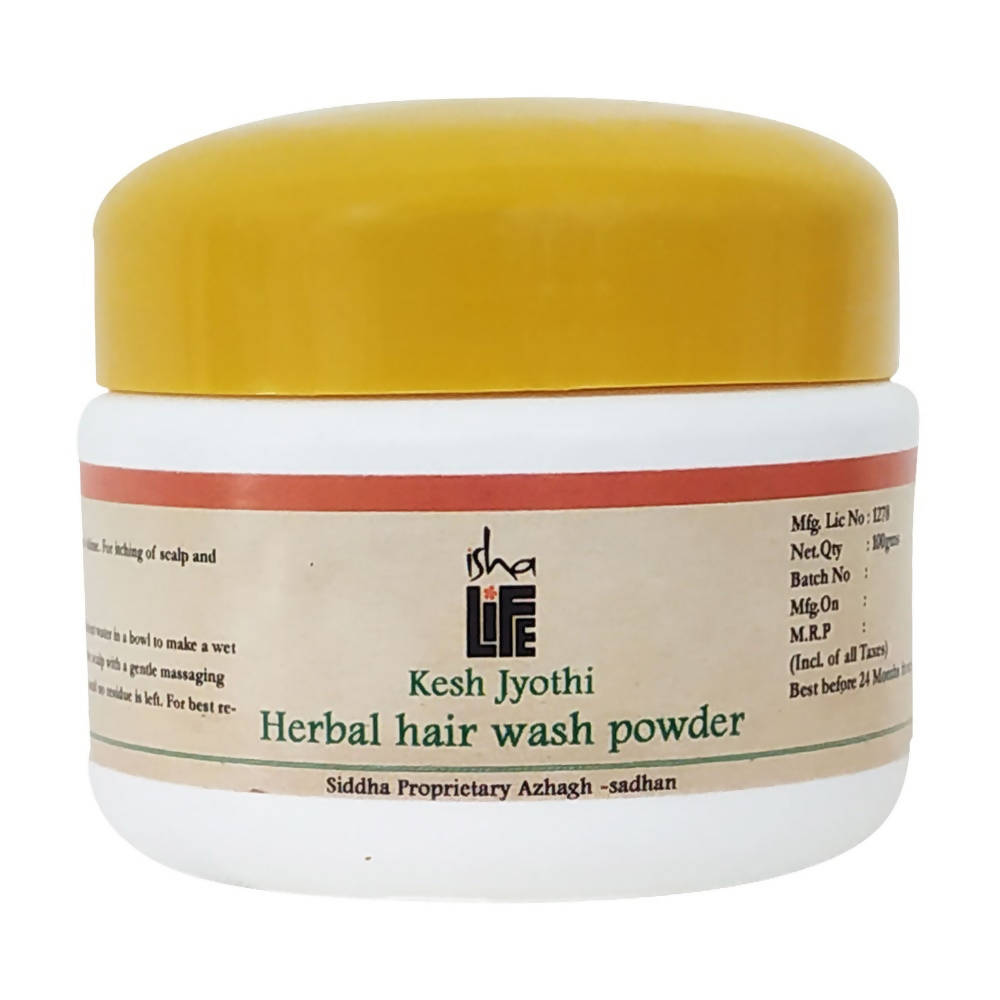 Isha Life Kesh Jyoti Herbal Hair Wash Powder - Safuron Naturals