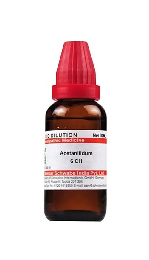 Dr. Willmar Schwabe India Acetanilidum Dilution Dr. Willmar Schwabe India Acetanilidum Dilution