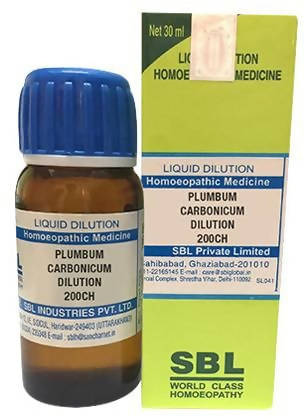 SBL Homeopathy Plumbum Carbonicum Dilution SBL Homeopathy Plumbum Carbonicum Dilution