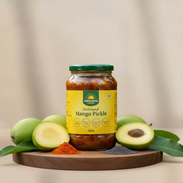 Mayukha Farms Traditional Mango Pickle - Safuron