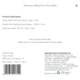 Forest Essentials Anti-acne Ritual for Clear Skin