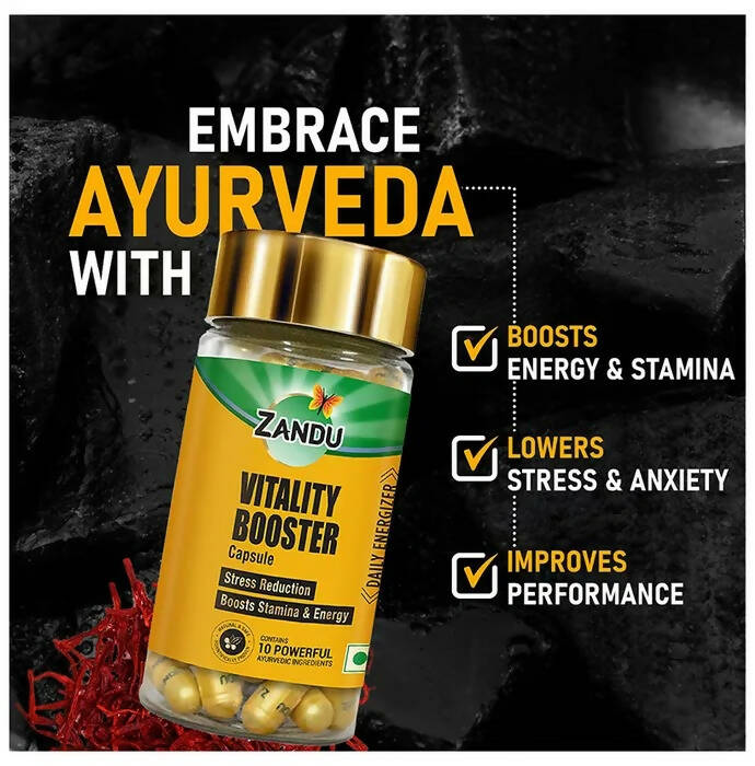 Zandu Vitality Booster Capsules Zandu Vitality Booster Capsules
