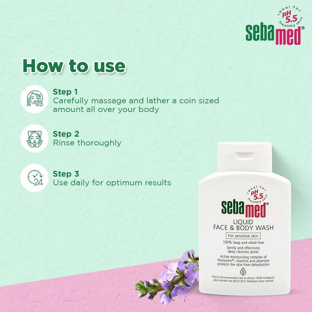 Sebamed Liquid Face And Body Wash Sebamed Liquid Face And Body Wash