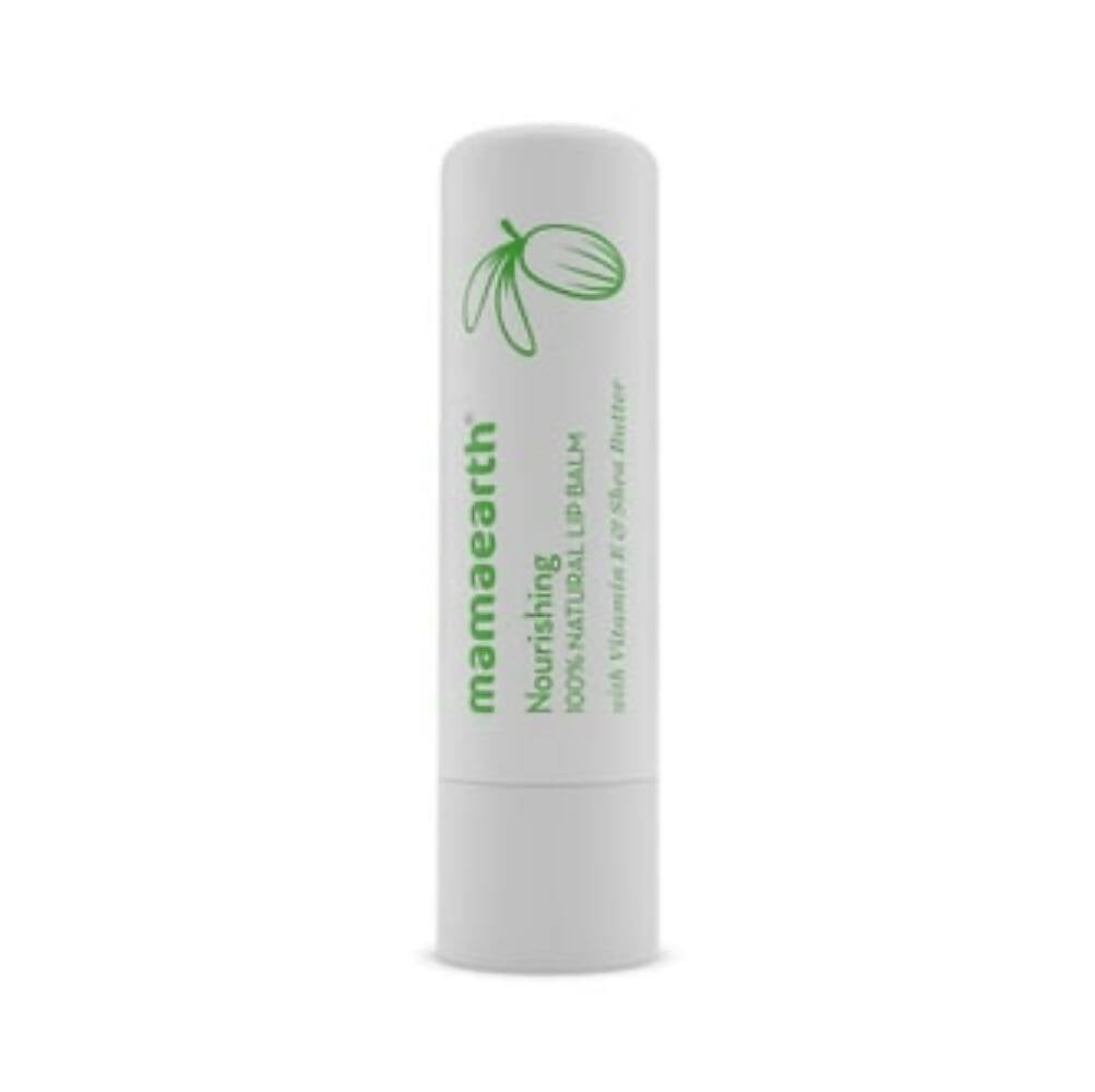 Mamaearth Nourishing 100% Natural Lip Balm With Vitamin E & Shea Butter Mamaearth Nourishing 100% Natural Lip Balm With Vitamin E & Shea Butter