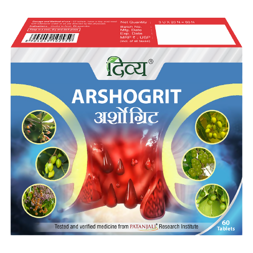 Patanjali Divya Arshogrit Tablets - safuroncart