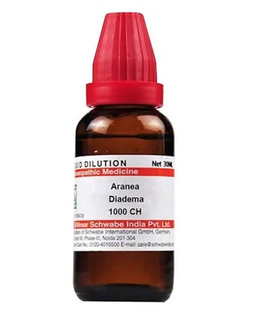 Dr. Willmar Schwabe India Aranea Diadema Dilution Dr. Willmar Schwabe India Aranea Diadema Dilution