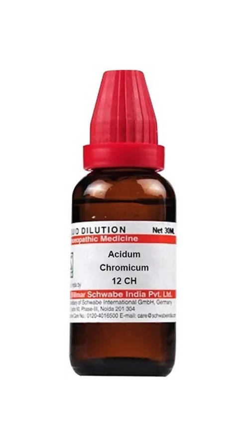 Dr. Willmar Schwabe India Acidum Chromicum Dilution Dr. Willmar Schwabe India Acidum Chromicum Dilution