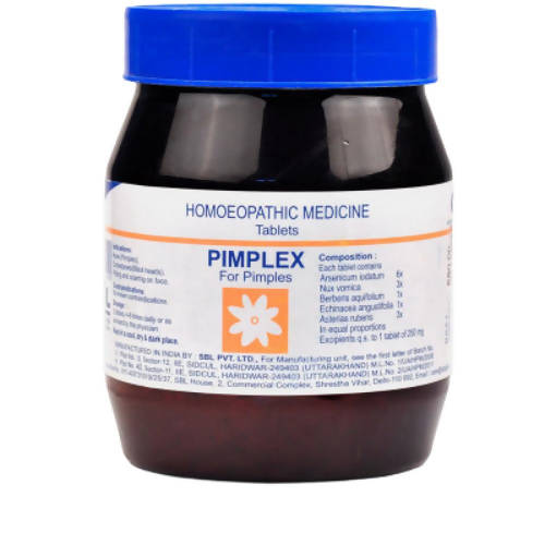 SBL Homeopathy Pimplex Tablets - Safuron SBL Homeopathy Pimplex Tablets - Safuron
