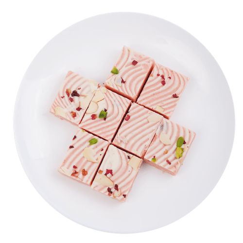 Shree Mithai Kaju Rose Fudge - Safuron