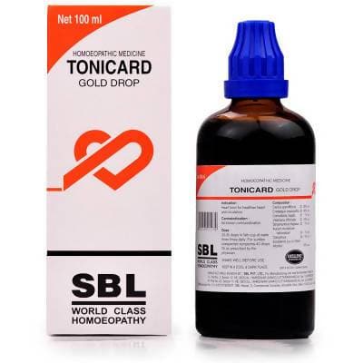 SBL Homeopathy Tonicard Gold Drops SBL Homeopathy Tonicard Gold Drops