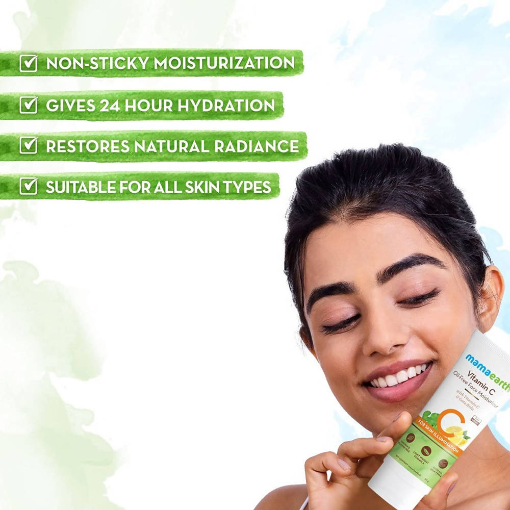 Mamaearth Vitamin C Oil-Free Face Moisturizer For Skin Illumination Mamaearth Vitamin C Oil-Free Face Moisturizer For Skin Illumination