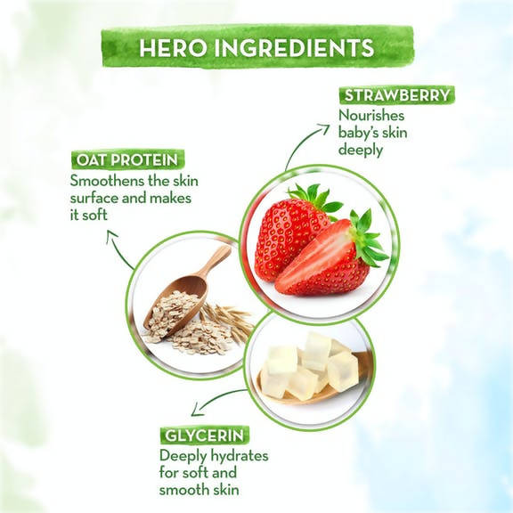 Mamaearth Super Strawberry Body Wash for Kids with Strawberry & Oat Protein - Limited Time Offer Mamaearth Super Strawberry Body Wash for Kids with Strawberry & Oat Protein - Limited Time Offer