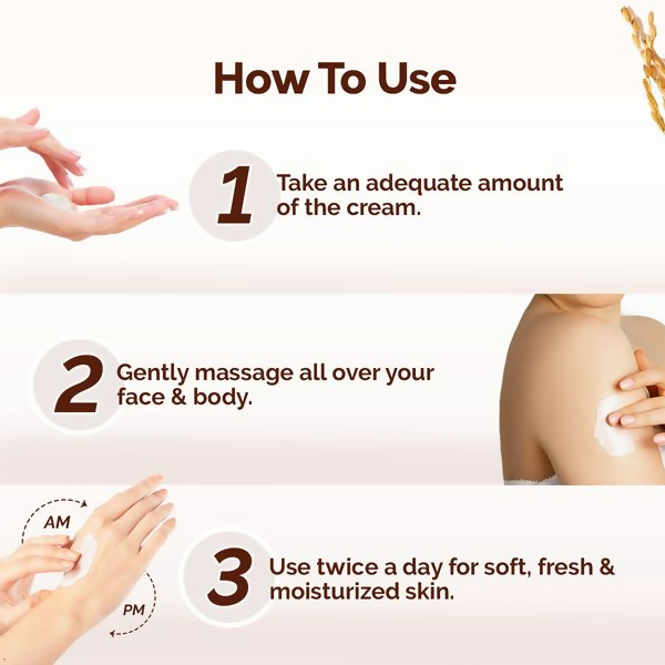 Mamaearth Rice Dewy Bright Light Moisturizing Cream with Rice Water & Niacinamide For Glass-Skin Mamaearth Rice Dewy Bright Light Moisturizing Cream with Rice Water & Niacinamide For Glass-Skin