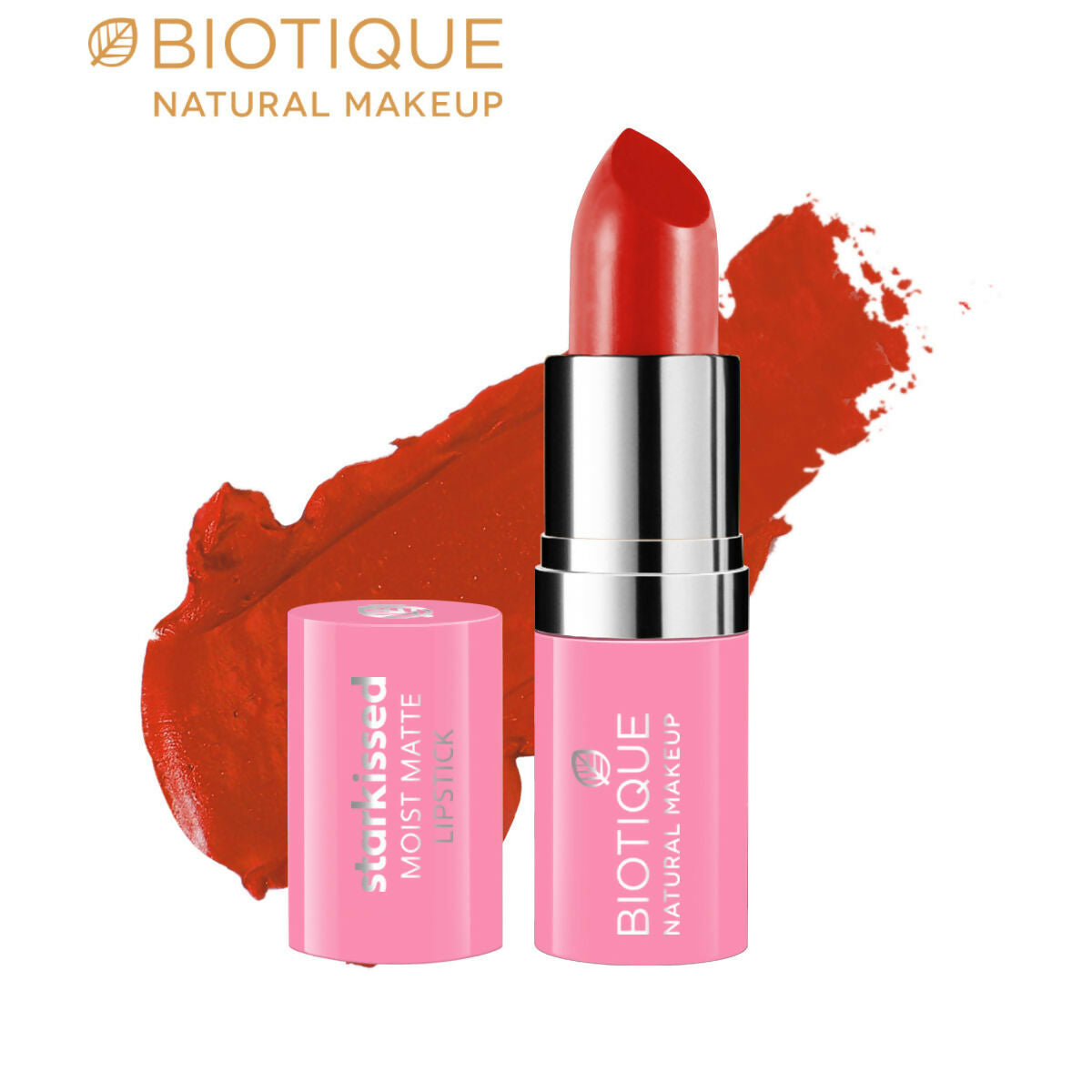 Biotique Starkissed Moist Matte Lipstick - Sugar N Spice Biotique Starkissed Moist Matte Lipstick - Sugar N Spice
