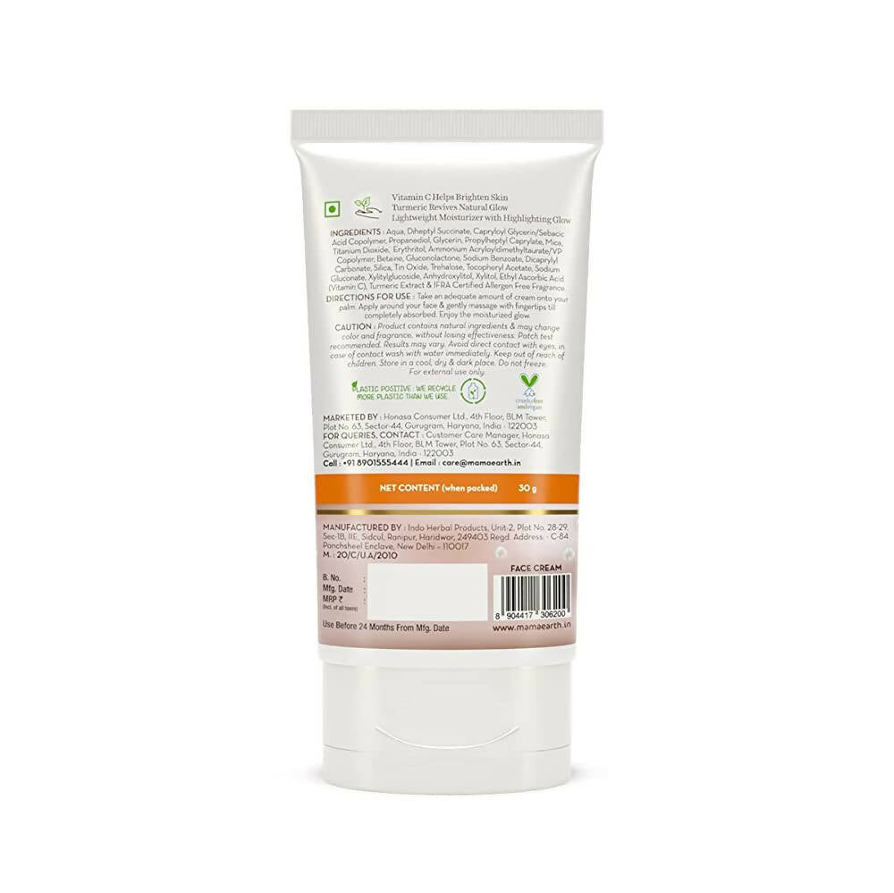 Mamaearth Vitamin C Daily Glow Lumi Cream for Highlighter Like Glow Mamaearth Vitamin C Daily Glow Lumi Cream for Highlighter Like Glow