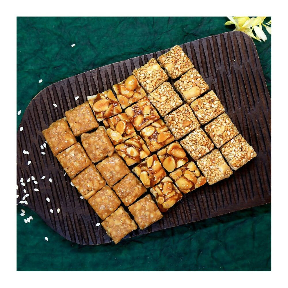 Olive Mithai Mixed Thudaka Chikki Olive Mithai