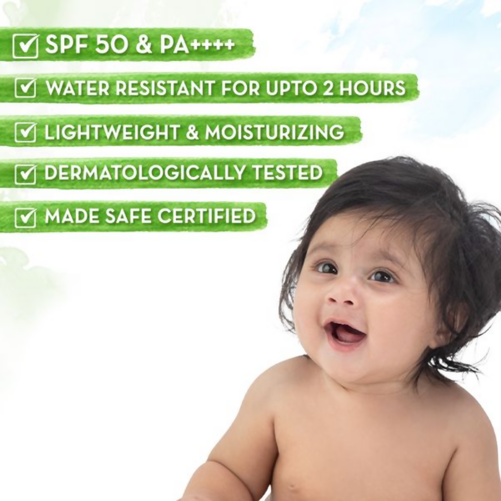 Mamaearth Baby Rich Moisturizing Ultra Light Sunscreen Mamaearth Baby Rich Moisturizing Ultra Light Sunscreen