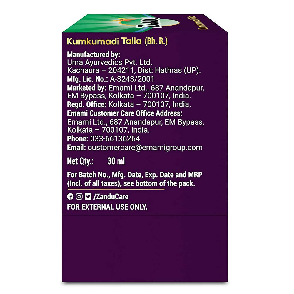 Zandu Kumkumadi Taila Zandu Kumkumadi Taila