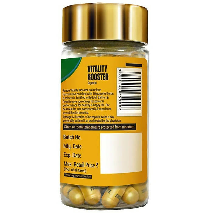 Zandu Vitality Booster Capsules Zandu Vitality Booster Capsules