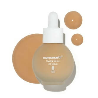 Mamaearth Hydra-Glow CC Serum With Vitamin C & Hyaluronic Acid-Honey Mamaearth Hydra-Glow CC Serum With Vitamin C & Hyaluronic Acid-Honey