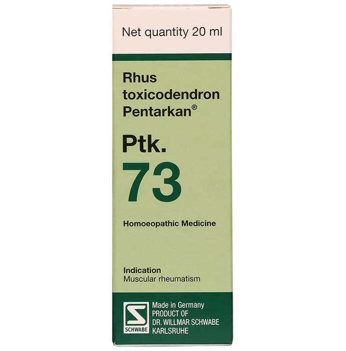 Dr. Willmar Schwabe Germany Rhus Toxicodendron Pentarkan Ptk. 73 Drops - Safuron Naturals