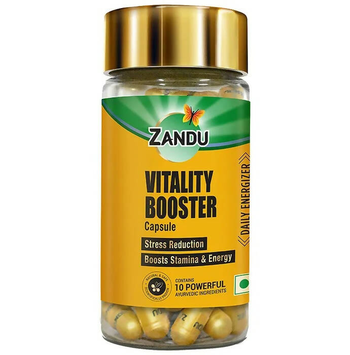 Zandu Vitality Booster Capsules - safuroncart