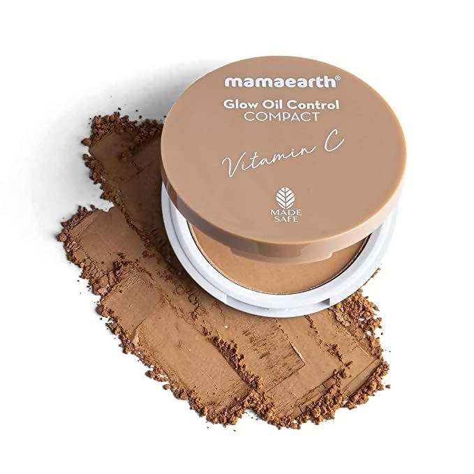 Mamaearth Glow Oil Control Compact With SPF 30 (Nude Glow) Mamaearth Glow Oil Control Compact With SPF 30 (Nude Glow)