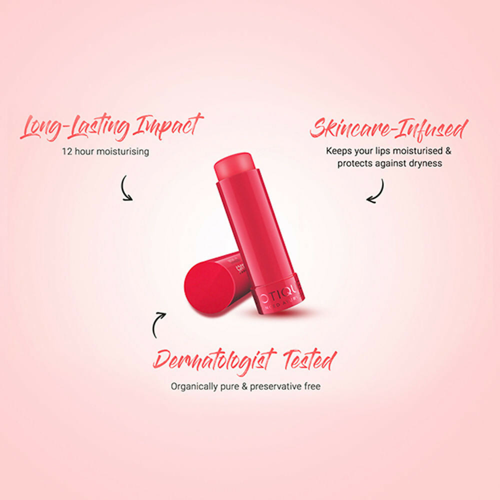 Biotique Lipshine Lip Balm SPF 20 - Plum Biotique Lipshine Lip Balm SPF 20 - Plum