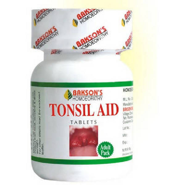 Bakson's Tonsil Aid Tablets - Safuron Naturals