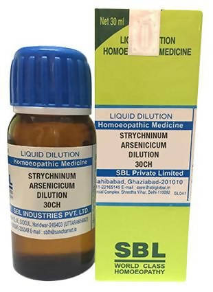 SBL Homeopathy Strychninum Arsenicicum Dilution SBL Homeopathy Strychninum Arsenicicum Dilution