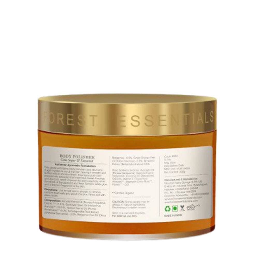 Forest Essentials Body Polisher Cane Sugar & Tamarind-300gm Forest Essentials Body Polisher Cane Sugar & Tamarind-300gm