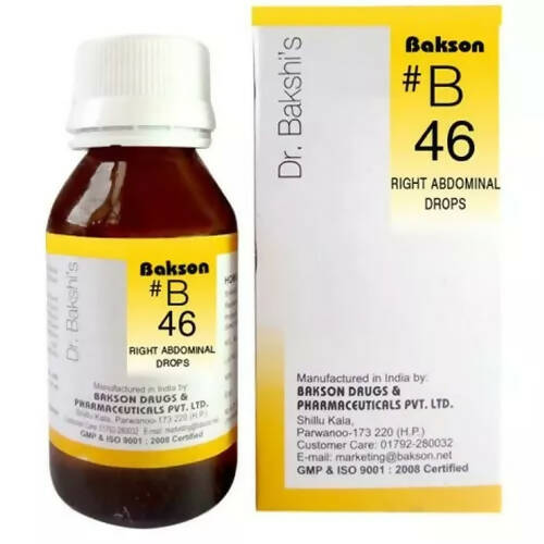 Bakson's Homeopathy B46 Drops - Safuron Naturals