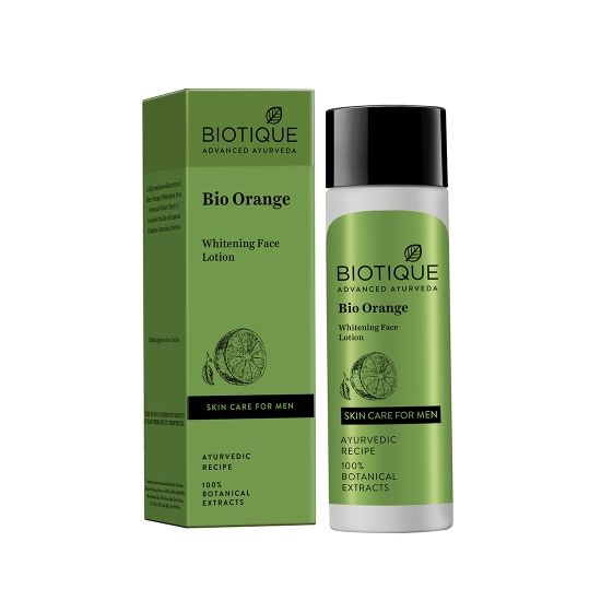 Biotique Bio Orange Whitening Face Lotion For Men Biotique Bio Orange Whitening Face Lotion For Men