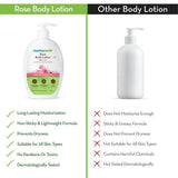 Mamaearth Rose Body Lotion with Rose Water and Milk For Deep Hydration
