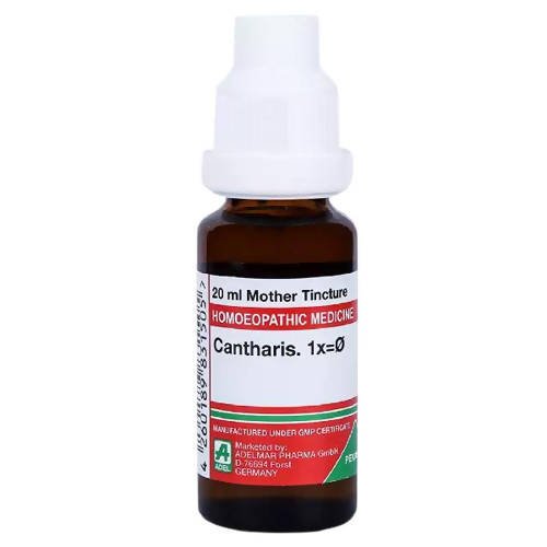 Adel Homeopathy Cantharis Mother Tincture Q