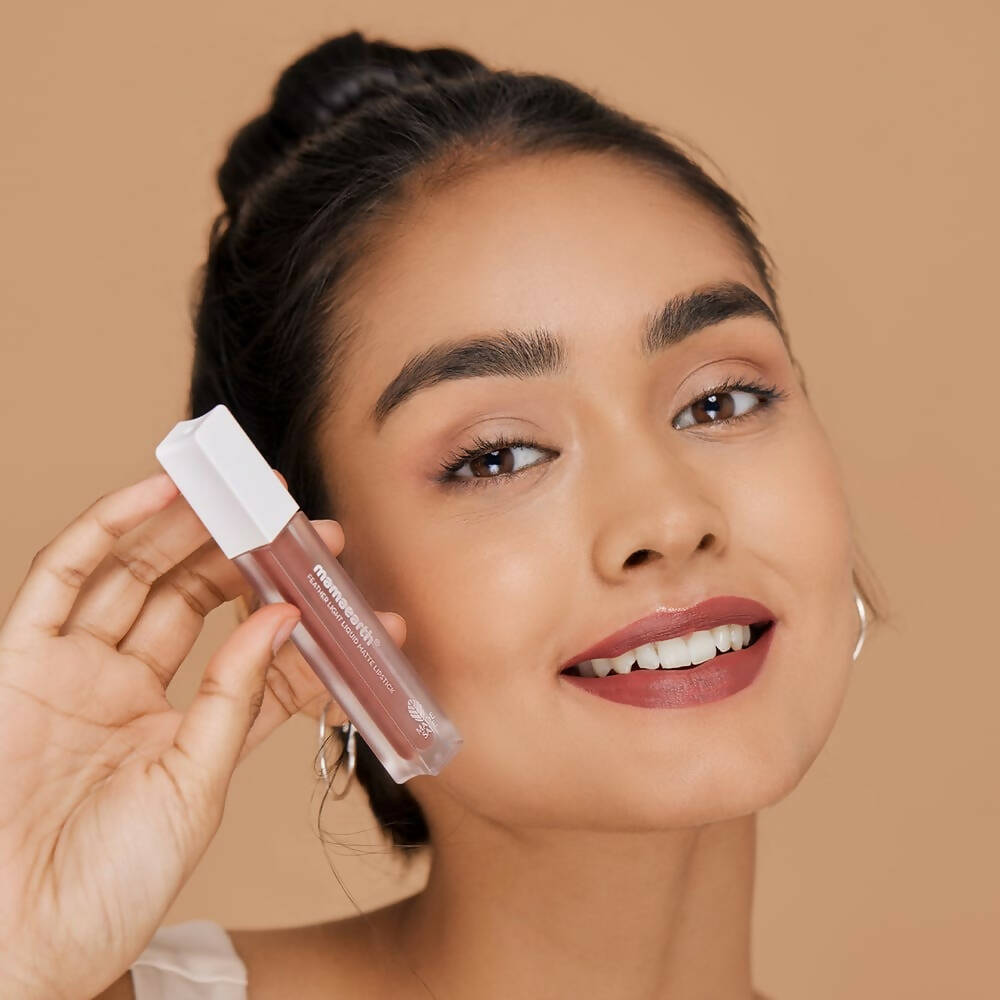 Mamaearth Feather Light Liquid Matte Lipstick - Nude Tea - Limited Time Offer Mamaearth Feather Light Liquid Matte Lipstick - Nude Tea - Limited Time Offer