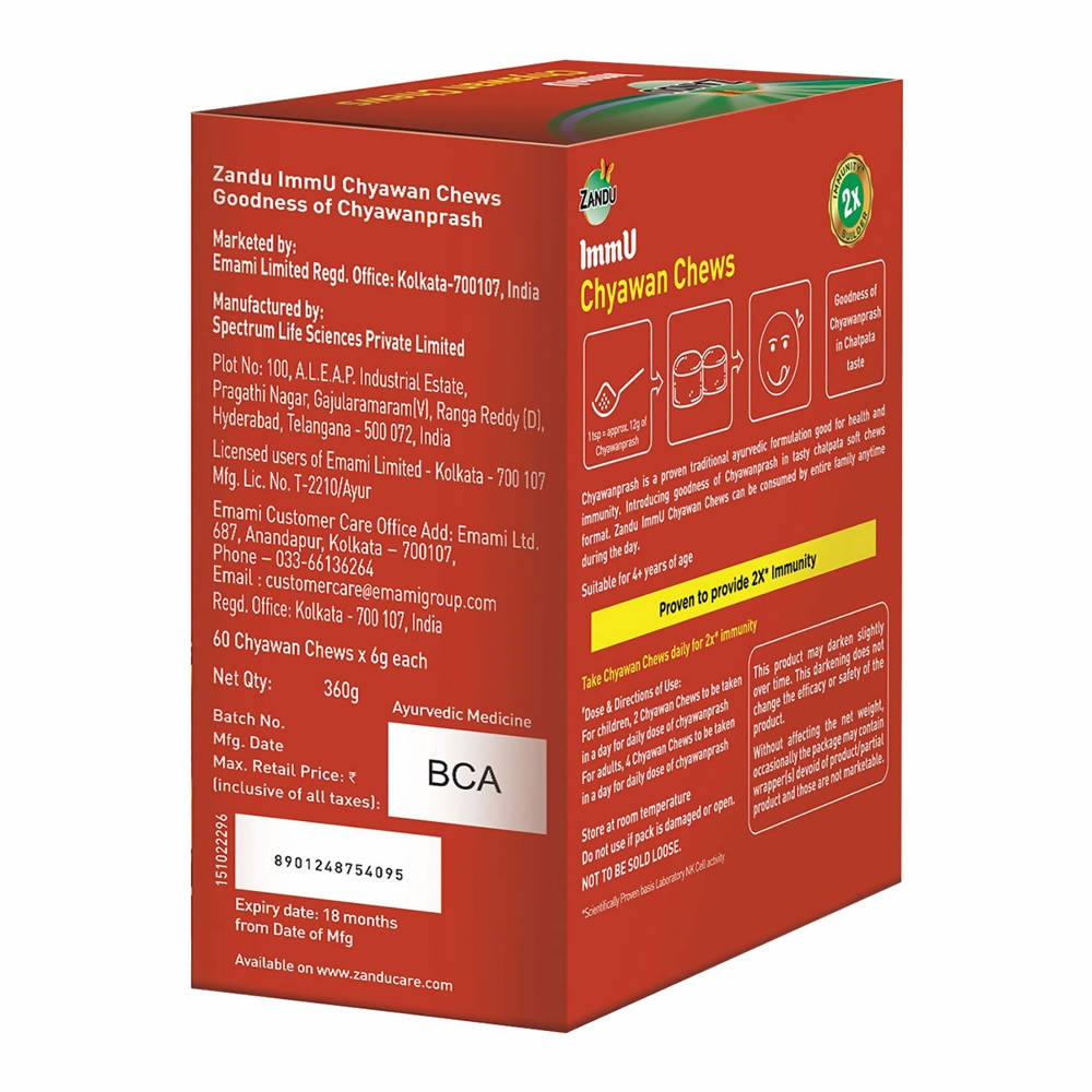 Zandu ImmU Chyawan Chews Zandu ImmU Chyawan Chews