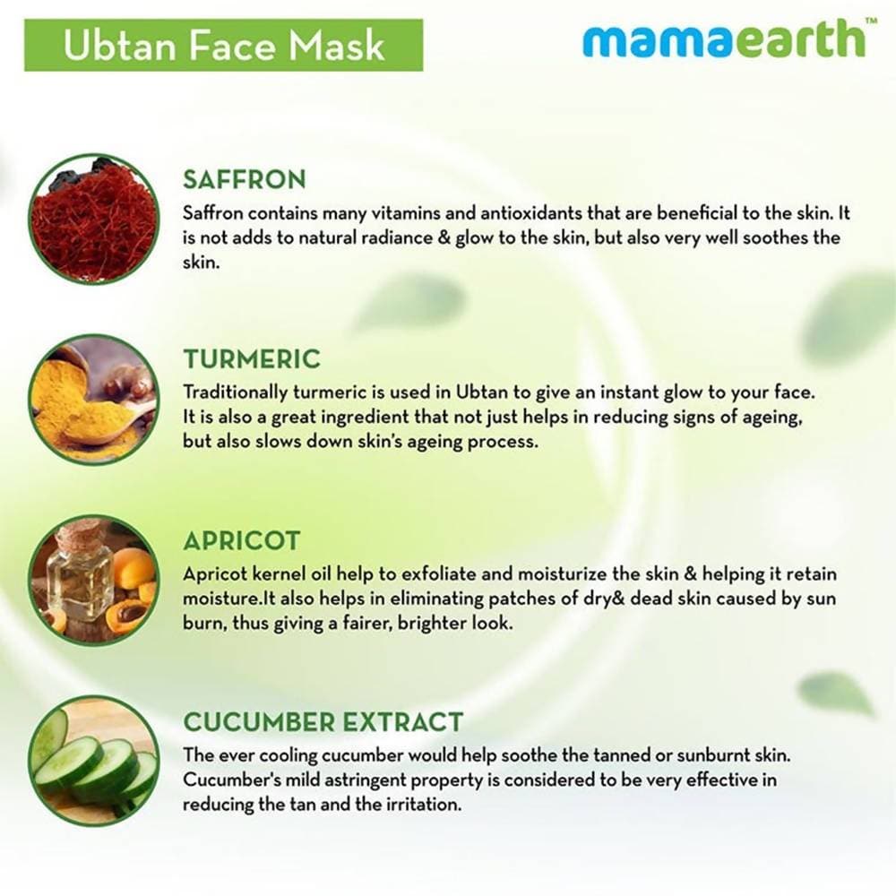 Mamaearth Ubtan Face Mask Mamaearth Ubtan Face Mask